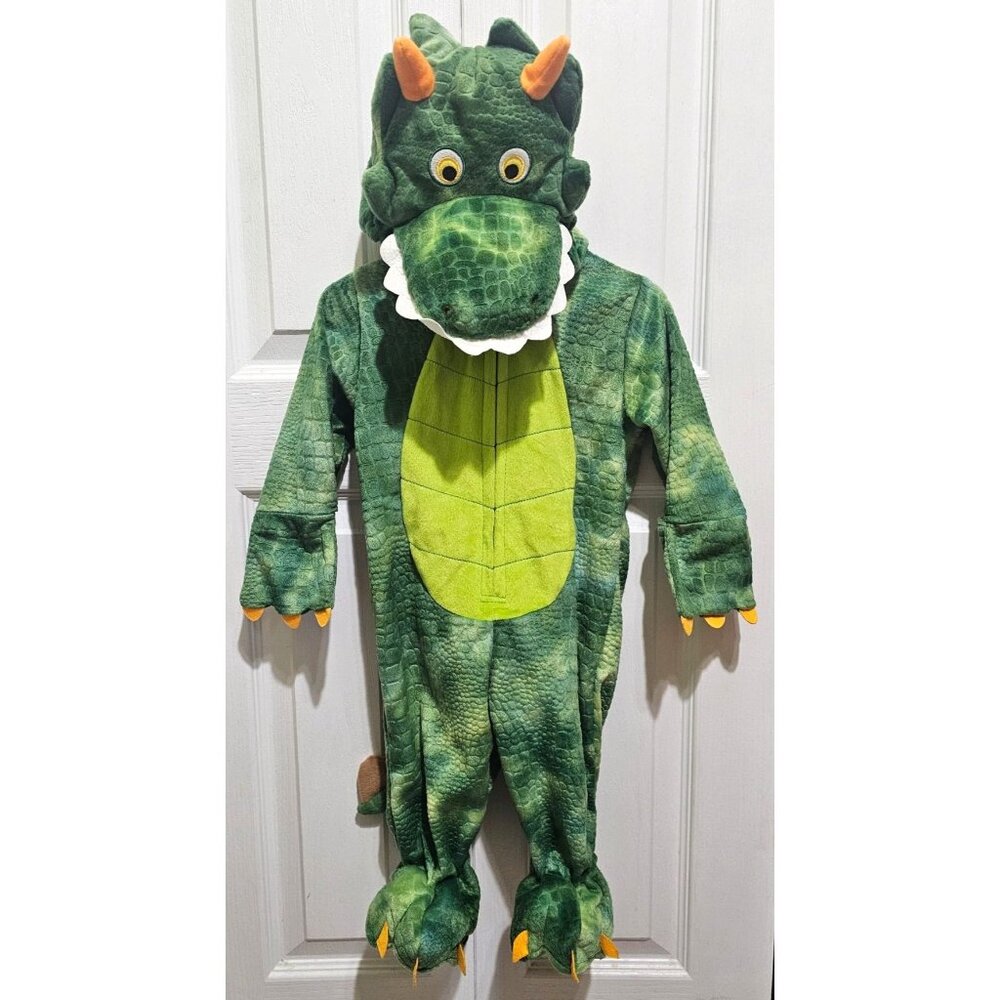 Plush Baby Dinosaur Costume 3-6 M T-Rex Triceratops Dragon Toys R Us Halloween